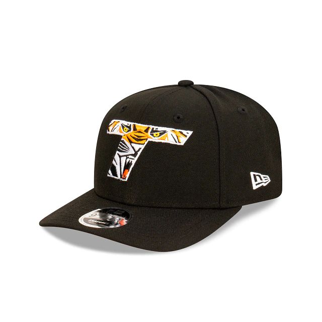 NRL Wests Tigers Official Team Colours Original Fit 9Fifty Snapback (FDX8655) - Black New Era Caps